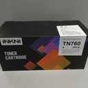 TN760 Compatible Toner Cartridge Replacement for Brother TN730 -730 TN-760 TN 760 - High Yield for MFC-L2710DW MFC-L2750DW DCP-L2550DW HL-L2350DW HL-L2395DW HL-L2370DW (2 Pack)