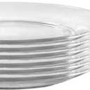 Duralex Lys Plates with a Polishing Cloth (Dessert Plate 7.5 Inches, Set of 6)