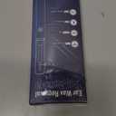 Ear Wax Removal Tool Camera, Ear Cleaner with Camera, 1080P HD Ear Camera and 6 LED Light, Ear Wax Removal Kit with 6 Ear Pick, 6 Pcs Ear Set, Ear Camera Wax Removal for iOS & Android, Black