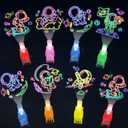 36Pcs Space LED Finger Lights Astronaut Party Favors Glow in the Dark Light Up Finger Lights Outer Space Themed Toys Bulk for Galaxy Birthday Party Goodie Bag Stuffer Birthday Gifts Classroom Prize