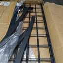 Jusgym 2 Pack Wall Mounted Garage Shelving, 2x3ft, 700lbs Integrated Grid | Wall Mounted Floating Design, 24"x72" Storage Rack, No Splice Seamless Structure, Rustproof Black Coating for Garage Workshop