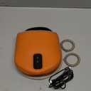 Nauttxon Heated Mouse Pad Hand Warmer  DualSided Heating USB Heated Mouse Pad  3 Temperature & Timer Settings Faux Lether Surface Mouse Hand Warmer  Gift for Office Work Home Gaming  Orange