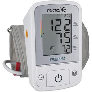 Microlife BPM2 Automatic Digital Upper Arm Blood Pressure Monitor, Wide-Range Cuff Fits Most (Medium  Large up to 16.5 in), Stores 60 Results