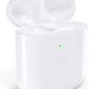 Replacement Wireless Charging Case for AirPods 1st/2nd Charging Case, AirPods 1 Charging Case Only with Bluetooth Pairing Sync Button, Compatible with A1938/A1602, No Earbuds AirPods 2 Charger Case