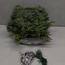 Cedar Christmas Garland with Lights for Mantle - Decorations 9ft Realistic Lighted Faux Pine Garlands for Xmas Home Decoration Indoor Stairs Railing Fireplace Outdoor 9 ft Prelit Garland Door Decor