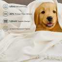 CAPALOCA Sectional Couch Covers, 2 Pieces Chenille Sofa Cover L Shaped Couch Cover Blanket for Dogs Washable Sofa Slipcovers Pet Furniture Protector (XXX-Large: 71" x 118" + 91" x 134", Beige)