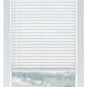 LEVOLOR Basics Cordless Light Filtering Faux Wood Blinds, 2" Blinds for Indoor Windows, Timeless Look, Fits up to 39" Width and 64" Length, Window Shade