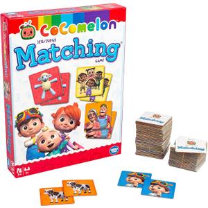 Wonder Forge CoComelon Memory Game - Engaging Brain Teaser for Kids & Adults | Enhances Focus & Matching Skills | Features Beloved Characters | Ideal Gift for Ages 3 and Up