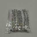 1 Yard Colourful Flower Rhinestone Trim, Crystal Rhinestone Chain Applique, Ideal for DIY Decoration and Wedding Clothing Embellishments (LWXSD-0034-7)