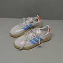 adidas Men's Barreda Decode, White/Semi Blue Burst/Semi Impact Orange, 6