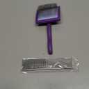 2PCS Slicker Brush for Dogs & Pet Comb,Professional Dog Grooming Brush (Goldendoodles,Poodles,Labradoodles) with Extra Long Pins to Effectively Remove Tangles, Knots and Mats (Purple, Large)