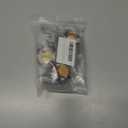 Whaline 6Pcs Highland Cow Badge Reel Retractable with Clips Cute Cow ID Card Name Badge Holder for Nurse Doctor Teacher Student Office School Supplies