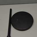 KES Matte Black Paper Towel Holder Countertop, Kitchen Paper Roll Holder Stand with Weighted Base Heavy for Standard or Gaint Rolls SUS304 Stainless Steel Matte Black, KPH202-BK