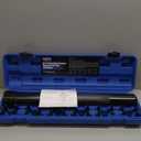 Orion Motor Tech Inner Tie Rod Removal Tool Kit, Inner Tie Rod Tool for Tie Rod Removal and Installation, Master Inner Tie Rod Tool Set with 12 Crowfoot Adapters 1/2 Inch Drive Tube and Tool Case (BK) (black)