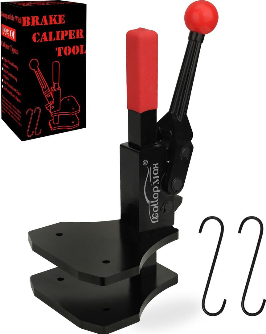 Brake Caliper Compression Tool Multi Piston Brake Pad Spreader Heavy Duty Brake Caliper Tool, Patented