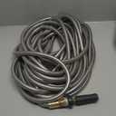 100 FT Garden Hose Expandable - 304 Stainless Steel Water Hose 100 FT - Heavy Duty Flexible Kink Free Hose, no Bite