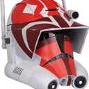 Deluxe Collectible Clone Trooper Helmet, Premium Resin Stormtrooper Mask for Cosplay & Halloween, Adult Costume Prop