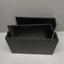 TAVR Dual Monitor Stand Riser Office Desktop Organizer Stand for 2 Monitors, Adjustable Length and Angle 3 Shelf, Extra Long Multifunctional Stand up to 43.3" fit Computer, Laptop, TV, Black