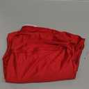 XXTAXN Women's Sexy Tube Strapless Ruched A Line Wedding Guest Cocktail Satin Mini Dress (Red), S