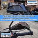 For Tenere700 RALLY/WORLD RAID XTZ700/RALLY 2025 2026+ motorcycle hand guard hand guard windshield Handle both hands windproof tenere700 rally 2021-2026+ Motorcycle Accessories (Smoke Gray)