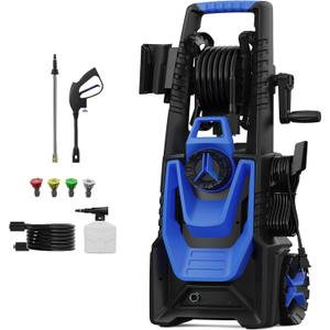 Pressure Washer -5000PSI Power Washer with Foam Cannon 4 Quick Connect Nozzles, High Pressure Cleaning Machine for Driveways/Patios/Cars/Fences/Home Cleaning