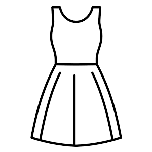 White Dress L