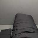 CozyLux King Size Comforter Set - Dark Grey Comforter King Size, 3 Pieces Box Stitched Bed Set for All Seasons, Soft Lightweight Bedding Sets with 1 Down Alternative Comforter and 2 Pillow Shams