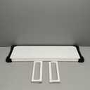 Dual Monitor Stand Riser  28-Inch Computer Monitor Stand with Multifunctional Slot for 2 Monitors, Multi-Purpose Desktop Storage for Laptop, Printer, TV