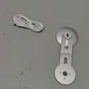 Laptop Phone Holder, Magnetic Phone Stand 15W Fast Wireless Charger for MagSafe for iPhone 17/16/15/14/13/12 & All Phones for Tesla (Silver)