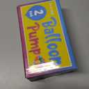 Balloon Pump Hand Held, Inflator Air Pump for Balloons - 2Way Dual Action, Friends can Help - Sturdy Ballon Inflator Pump