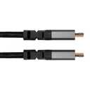Monoprice 8K Certified Ultra High Speed HDMI Cable - 3 Feet - Black | Braided - HDMI 2.1, 8K@60Hz, 4k@120Hz, 48Gbps, HDR, VRR, CL3 in-Wall Rated