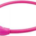 M-Wave Silicon-Covered Spiral Combination Lock In Multiple Colors (Pink)