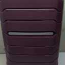 Samsonite Freeform Hardside Carry-On Luggage with Spinner Wheels - Hardshell Suitcase - TSA, Airline-Approved - Expandable Hard Shell, Smooth Rolling Wheels for Lightweight Travel - Amethyst Purple