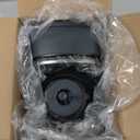 Gardner Pet Automatic Dog Water Dispenser Gravity Stainless Steel Water Feeder, 100% BPA-Free Large Capacity Water Feeding Bowls for Medium & Large-Sized Dogs, Cats, Other Pets -(1 Gallon) (Dark Grey)