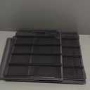 Supeasy 5 Trays Paper Organizer Letter Tray with Handle-Mesh Desk File Organizer, Paper Sorter Desk Organizer for Office, Home or School (Black)