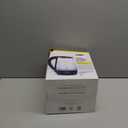 BELLA 1.7 Liter Glass Electric Kettle, Quickly Boil 7 Cups of Water in 6-7 Minutes, Soft Blue LED Lights Illuminate While Boiling, Cordless Portable Heater, Carefree Auto Shut-Off, Black