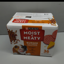 Purina Moist and Meaty Burger With Cheddar Cheese Flavor Dry Soft Dog Food Pouches - 36 ct. Pouch (13.5 Pound (Pack of 1))