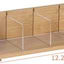 TIOPGHAD Small Bamboo Tea Bag Organizer Storage Holder for Tea Bags Wood Tea Box Containers Tea Rack Teabag Station Stand for Cabinet Countertop Office