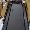Sunny Health & Fitness Treadpad Slim Walking Pad Treadmill with Handlebars