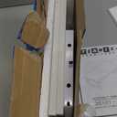 TEAMIX 24 inch Monitor Stand Riser, White Wood & Steel Computer Monitor Stand with Storage, Laptop, PC, Printer Stand Riser for Desktop Office Desk Organizers