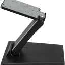 WS-03A Adjustable LCD TV Stand Folding Metal Monitor Desk Stand With VESA Hole 75x75mm & 100x100mm (Black)