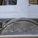 COLAMY Counter Height Bar Stools Set of 2, Kitchen Bar Stools with Back, Mid Century Modern Upholstered, with Wood Legs for Kitchen Island Dining Room, Beige