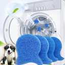 Pet Hair Remover for Laundry  Effectively Removes Fur  Reusable, Eco-Friendly Laundry Pet Hair Catcher  Gentle on Clothes