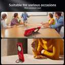 Magnetic Case for Samsung Galaxy Z Flip 5, [Compatible with MagSafe] Military Grade Shockproof Slim fit Samsung Z Flip 5 Phone Case with Magnetic Ring Kickstand, Red