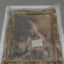 Gold 8x10 Picture Frame Vintage Antique Baroque for Wall or Tabletop Display, Ornate Gothic Victorian Frames Matted to 5x7 Photo