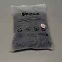 POKARLA Womens Cotton Underwear High Waisted Full Coverage Underpants Soft Breathable Postpartum Panties Stretch Briefs Black XXL