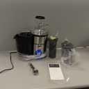 1300W KOIOS Centrifugal Juicer Machines, Juice Extractor with Extra Large 3inch Feed Chute, Full Copper Motor, Titanium-Plated Filter, High Juice Yield, 3 Speeds Mode,Easy to Clean with Brush,BPA-Free (Silver)