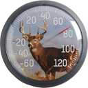 Taylor 6709E 13-1/2" Large Dial Deer Thermometer