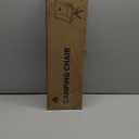 High-Back Folding Chair for Indoor & Outdoor Use  Comfortable Full Back Support for Long Sitting, Stable Aluminum Frame, Easy Setup, Portable Chair for Home, Camping, RV & Relaxation (Black)