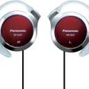 Panasonic Clip Headphone Red RP-HZ47-R (Japan Import)